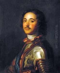 <<Portret Petra Velikogo (1672-1725)>>