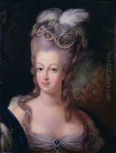 Portrait of Marie Antoinette (1755-1793) by Jean-Baptiste Andre Gautier-Dagoty