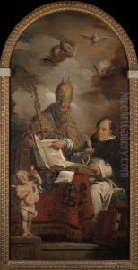 Saint August of Hippo and Saint Thomas of Aquino