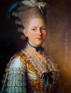 Portrait of S.M. Obolensky by Alexander Roslin
