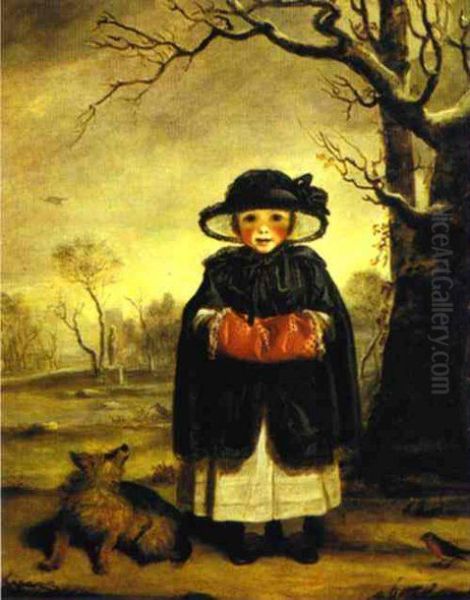 Lady Caroline Scott as 'Winter' - view 1