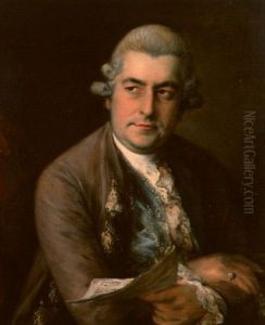 Portrait ofJohann Christian Bach(1735-1782) by Thomas Gainsborough