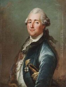 Portrait of Jacob Johan Anckarstrom the older by Jakob Bjorck