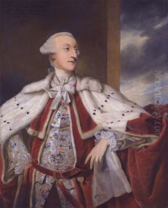 Portrait of Thomas Bruce Brudenell-Bruce, later 1st Earl of Ailesbury, in Peer's Robes.