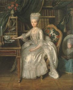 Portrait ofMarie Adelaide of France(1732-1800) by Lie Louis Perin-Salbreux