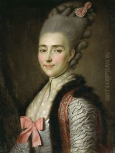 Portrait of Catherine Melgunova (1757-1810) by Ivan Argunov