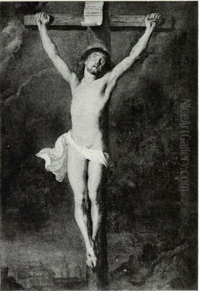 Christ on the Cross during the Eclipse - view 1