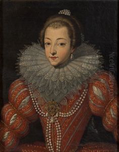 Portrait of Christine of France Portrait of Christine of France