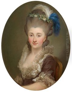 Portrait of Konstancja Tyszkiewicz nee Poniatowska.
