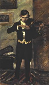 Portrat Andreas Weissgerber (stehend)