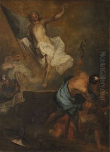 Ressurection of Christ by Lodewijk de Deyster