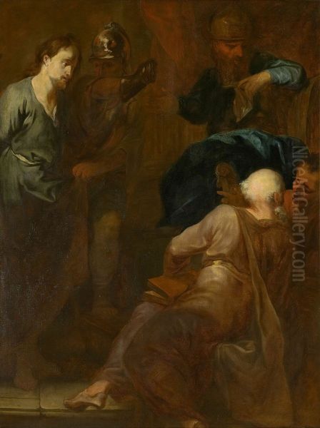 Christ before Caiaphas - view 1