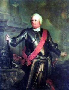 Friedrich Wilhelm I. von Preussen by Francesco Carlo Rusca