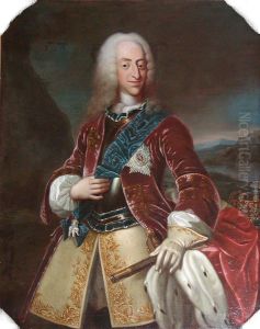 Christian VI of Denmark. by Johann Salomon Wahl