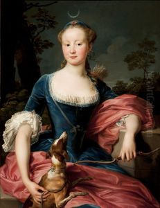 Retrato de Dama como Diana Cacadora