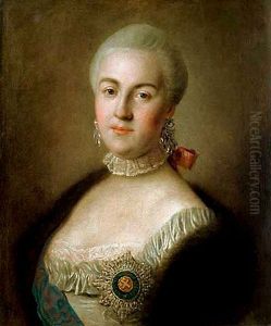 Portrait of Grand Duchess Yekaterina Alexeyevna (1729-1796)