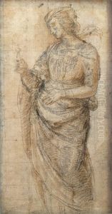 Sainte Catherine d'Alexandrie by Raphael