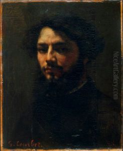 Autoportrait by Gustave Courbet