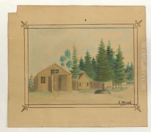 Infirmary at Gardermoen by Edvard Munch