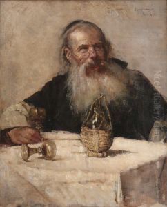 Jew drinking wine