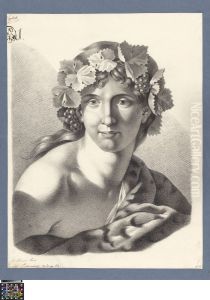 bust of Bacchus by Henri Timmerij