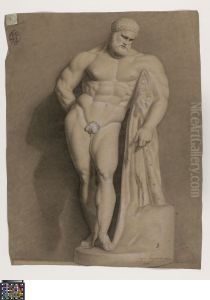 Farnese Hercules by Jacobus Huyghebaert