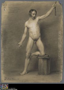 standing male nude standing male nude