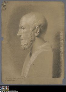 bust of Hippocrates by Jean Cierckens