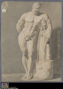 Farnese Hercules by Louis Huyghe