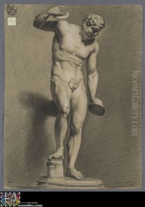 dancing satyr by Pierre Antoine Augustin  Verlinde