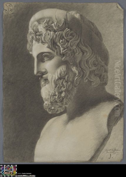bust of Asclepius - view 1