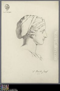 head of Sappho by Jozef Biccler