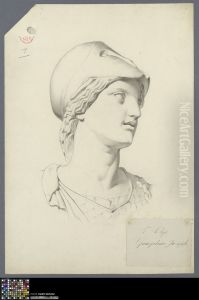 head of Athena by Joseph Quaegebeur