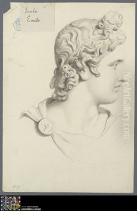 head of Apollo Belvedere by Emile Isselee