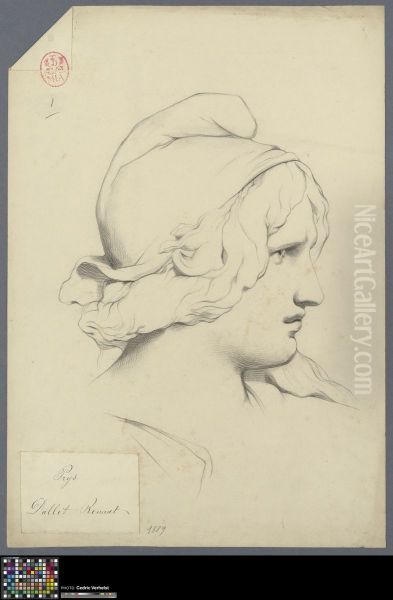 woman wearing a Phrygian cap - view 1