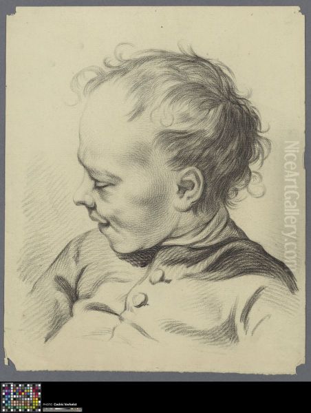 boy with eyes shut - view 1