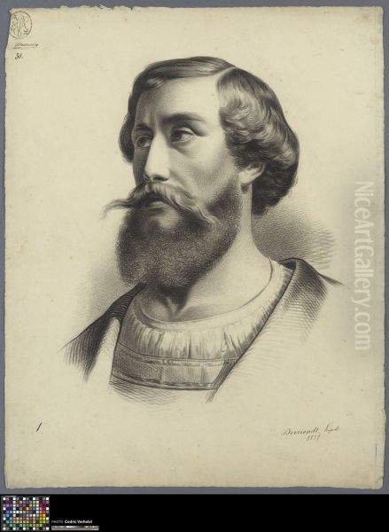 bust of a bearded man - view 1