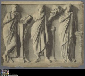 relief with three women by Musea Brugge