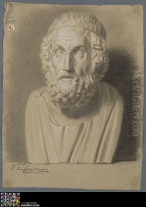bust of Homer by Pierre Farasijn