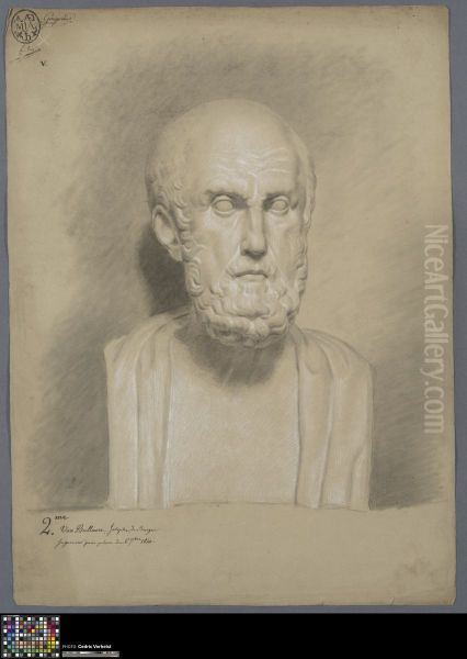 bust of Hippocrates - view 1