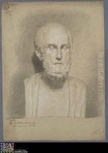 bust of Hippocrates bust of Hippocrates