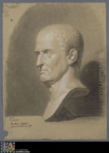 bust of a man by Charles Van Halme