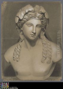 bust of Dionysus by Jean Vandermeire