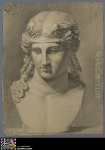 bust of Dionysus by Johannes Baptista van Acker