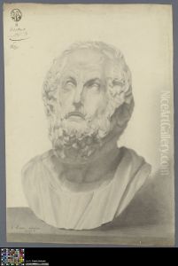 bust of Homer by Adolphe Hano