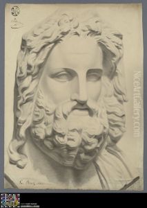 bust of Zeus of Otricoli by Arthur Duwelz