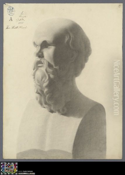 bust of Socrates - view 1