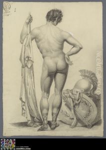 soldier at rest, seen from behind