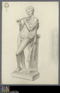 satyr with flute by Musea Brugge