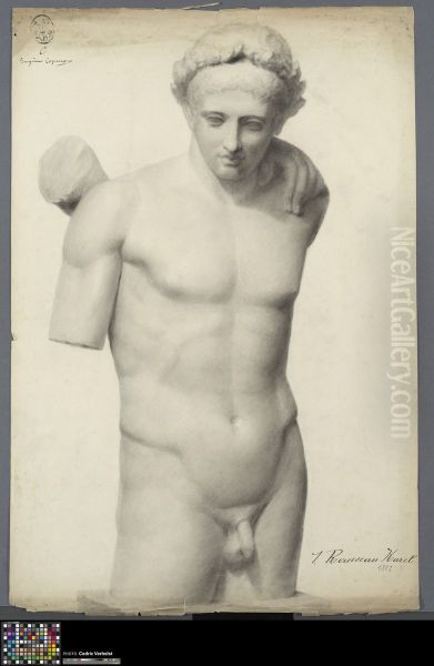 torso with head from the San Ildefonso Group - view 1